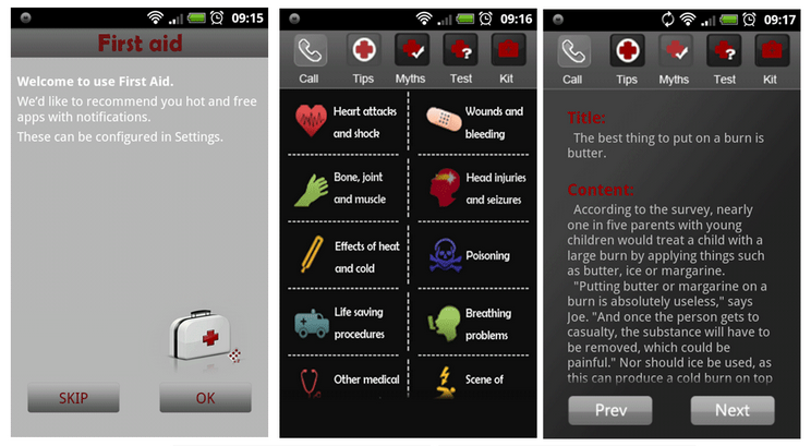 Teach Yourself First Aid With Your Smartphone