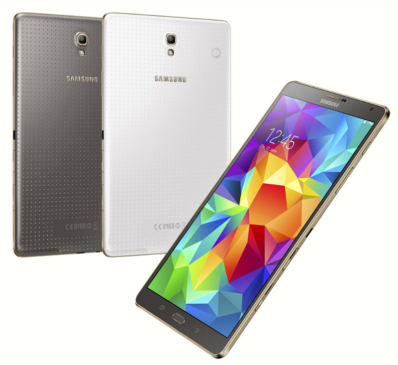 Samsung Announces 8.4-inch and 10.5-inch Galaxy Tab S With Super AMOLED Display