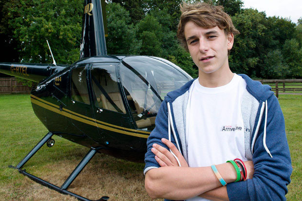 Teen To Raise Money With Helicopter Flight