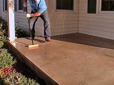 How To Paint A Concrete Patio