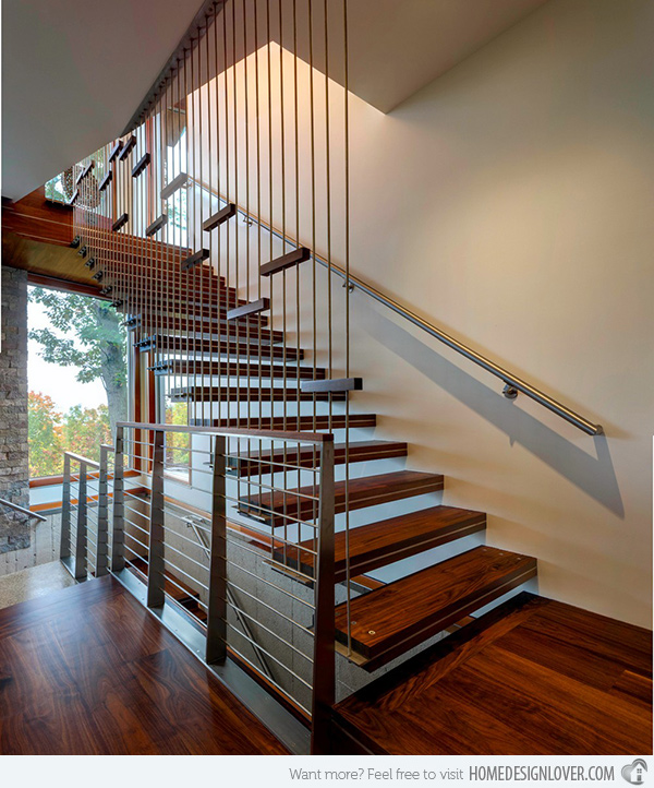 Cantilevered Stair