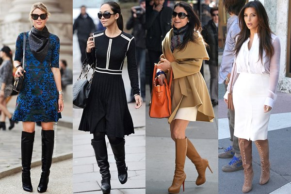 How To Dress Up With Knee High Boots