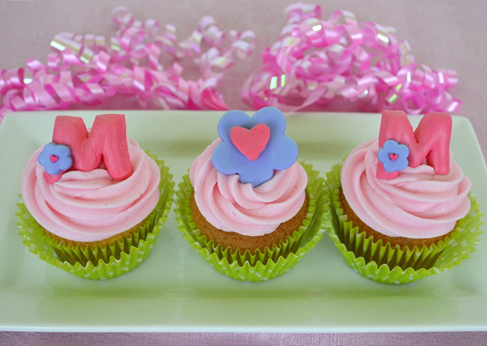 cup cake for mother