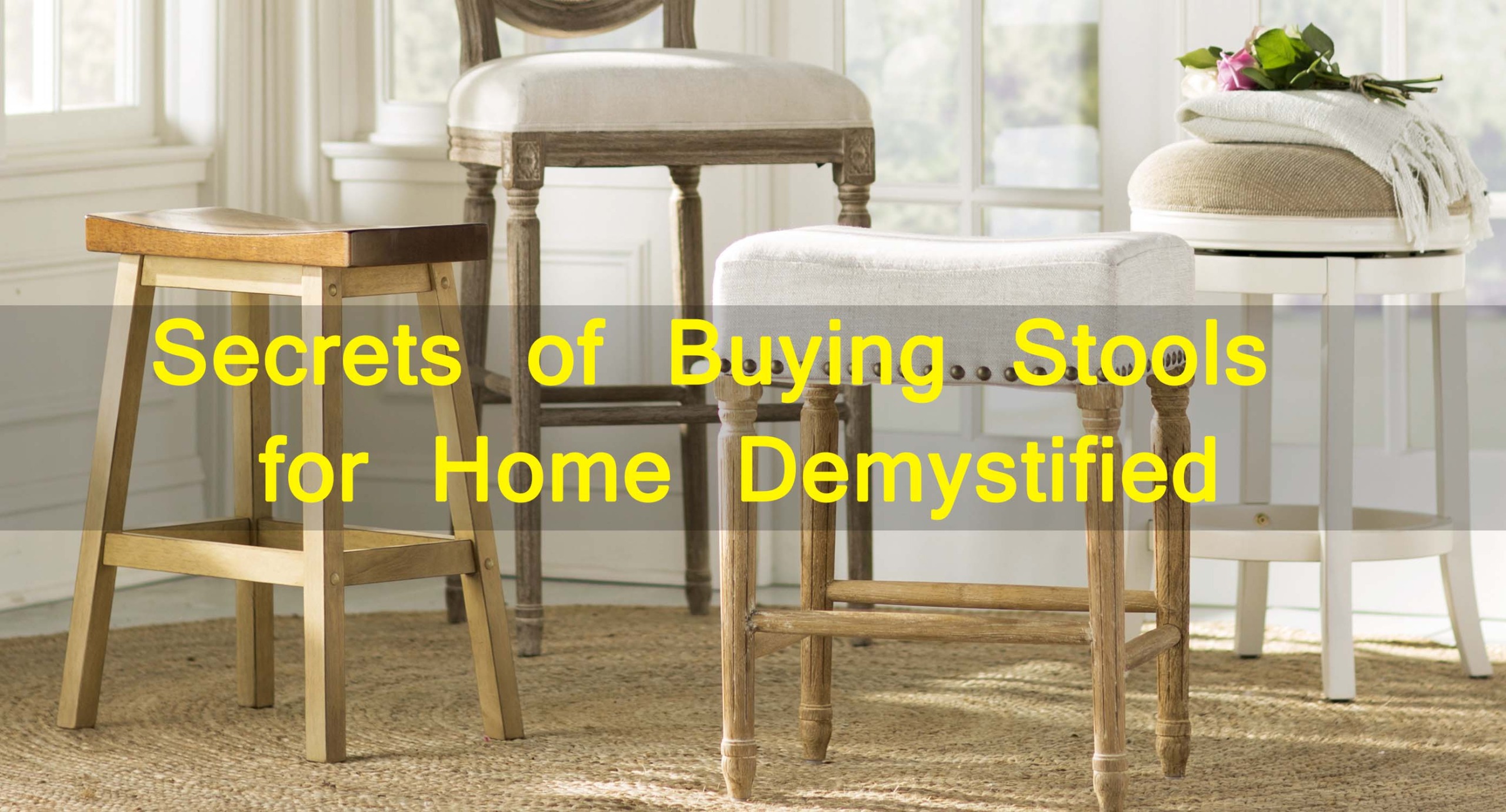 Secrets of Buying Stools for Home Demystified