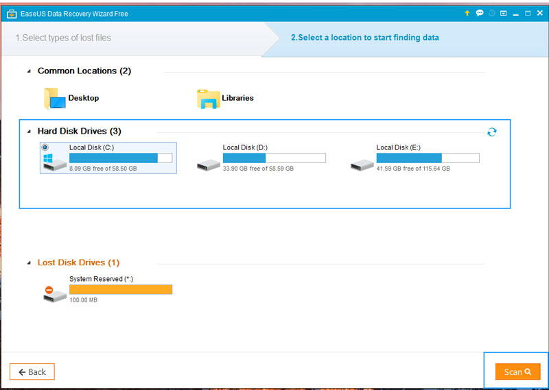 How To Retrieve Deleted Files Using EaseUS - Free Data Recovery Wizard