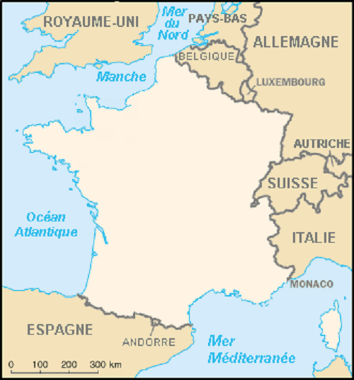 Map France