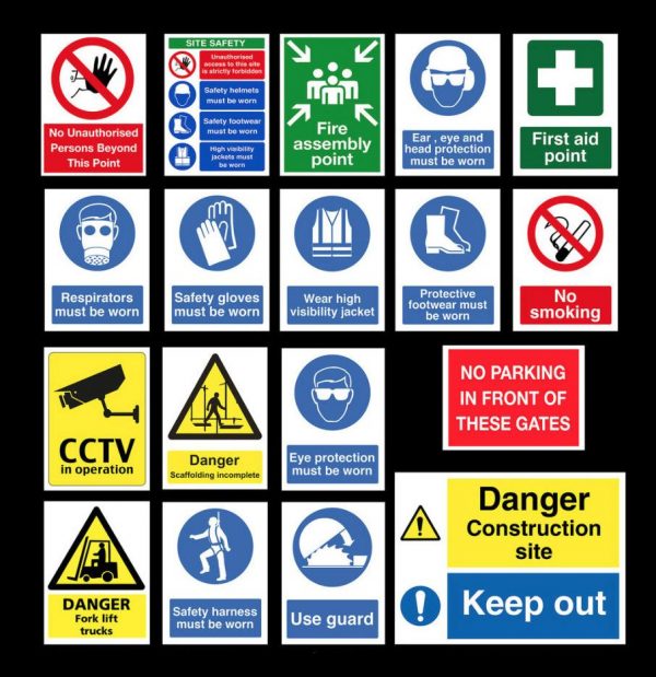 Different Kinds Of Safety Signs Required At A Workplace