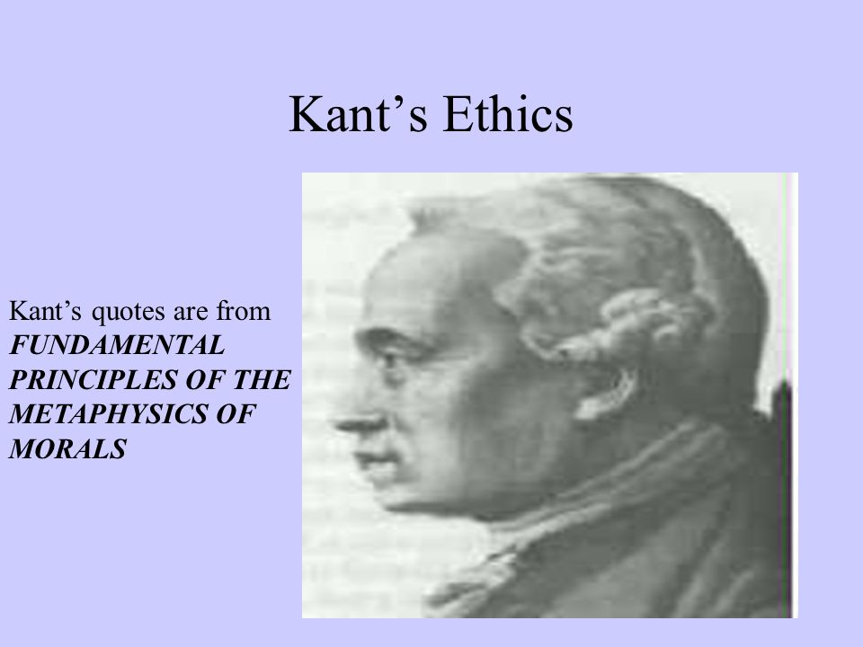 Analysis of Foundations of the Metaphysics of Morals by Immanuel Kant