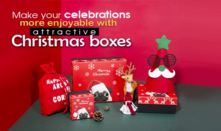 Make Your Celebrations More Enjoyable With Attractive Christmas Boxes